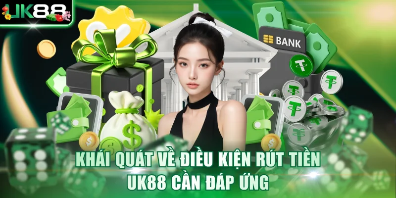 Khái quát về điều kiện rút tiền UK88 cần đáp ứng