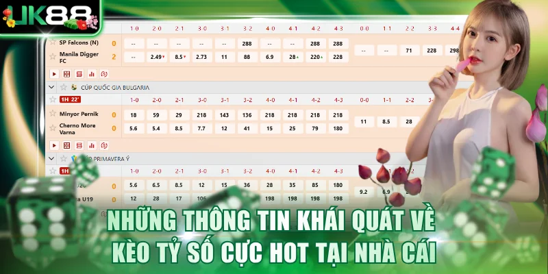 Những thông tin khái quát về kèo tỷ số cực hot tại nhà cái