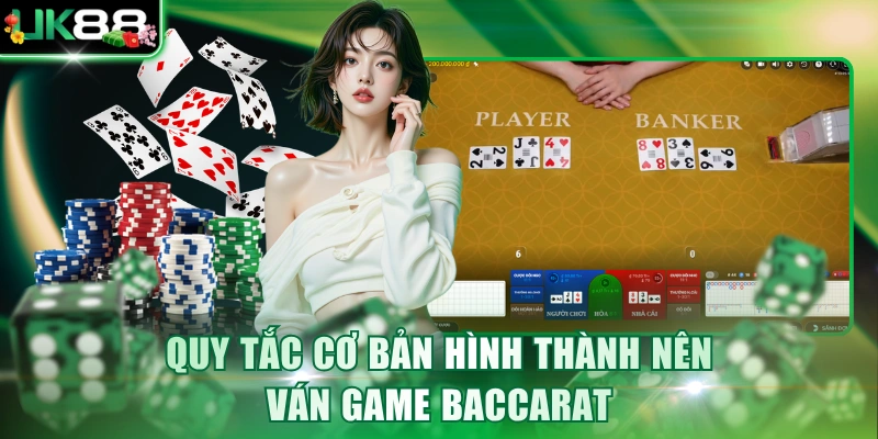 Quy tắc cơ bản hình thành nên ván game Baccarat